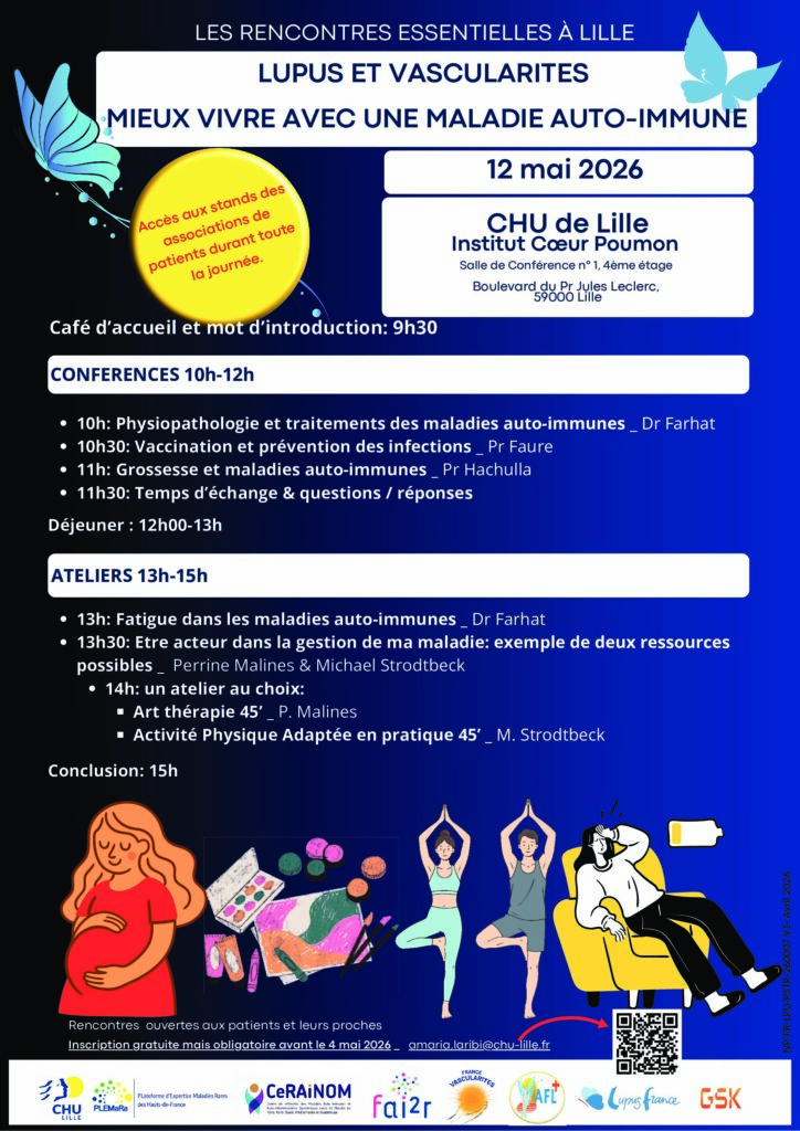 RENCONTRES ESSENTIELLES - PATIENTS LUPUS ET VACULARITES